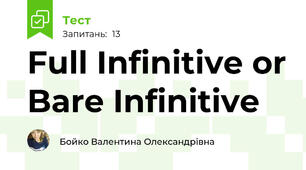 Full Infinitive or Bare Infinitive
