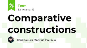 Comparative constructions