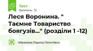 Леся Воронина. " Таємне Товариство боягузів..." (розділи 1 -12)
