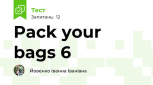 Pack your bags 6