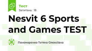 Nesvit 6 Sports and Games TEST