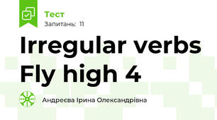 Irregular verbs Fly high 4