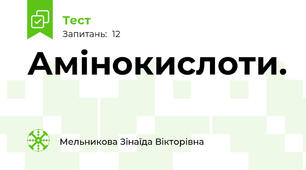 Амінокислоти.