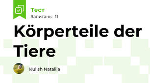Körperteile der Tiere
