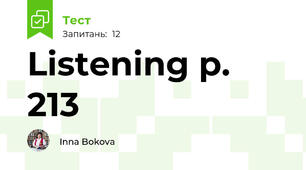 Listening p. 213