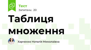 Таблиця множення