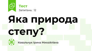 Яка природа степу?