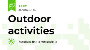 Outdoor activities