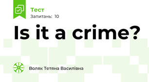 Is it a crime?