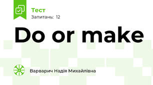 Do or make