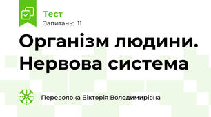 Організм людини. Нервова система