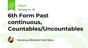 6th Form Past continuous, Countables/Uncountables