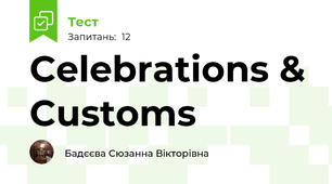 Celebrations & Customs