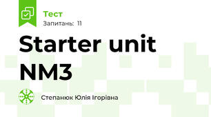 Starter unit NM3