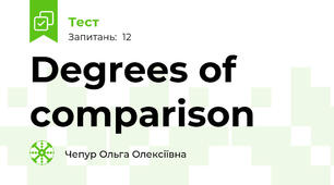 Degrees of comparison