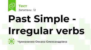  Past Simple - Irregular verbs