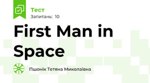 First Man in Space
