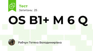 OS B1+ M 6 Q