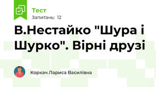 В.Нестайко "Шура і Шурко". Вірні друзі