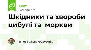 Шкідники та хвороби цибулі та  моркви