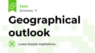 Geographical  outlook