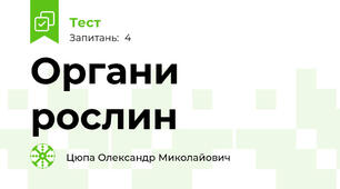 Органи рослин