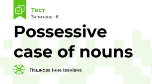 Possessive case of nouns