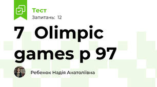 7  Olimpic games p 97
