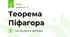 Теорема Піфагора