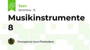 Musikinstrumente 8