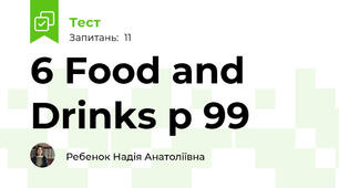  6 Food and Drinks p 99
