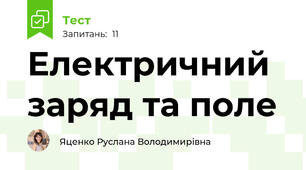 Електричний заряд та поле