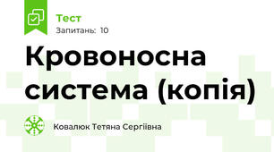 Кровоносна система (копія)
