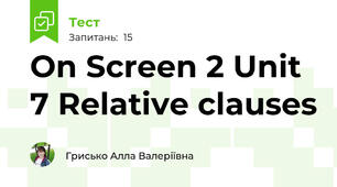 On Screen 2 Unit 7 Relative clauses