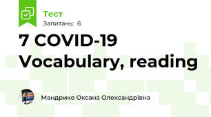7 COVID-19 Vocabulary, reading