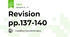 Revision pp.137-140
