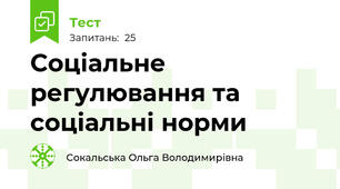 Соціальне регулювання та соціальні норми