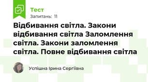Відбивання світла. Закони відбивання світла Заломлення світла. Закони заломлення світла. Повне відбивання світла