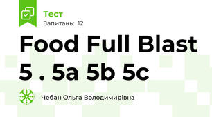 Food Full Blast 5 . 5a 5b 5c 