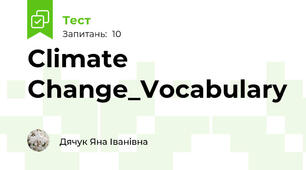 Climate Change_Vocabulary