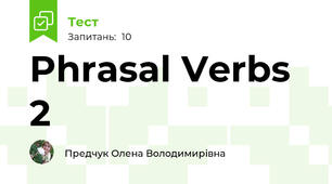 Phrasal Verbs 2