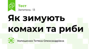 Як зимують комахи та риби