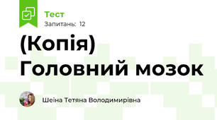 (Копія) Головний мозок