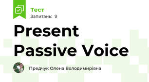 Present Passive Voice
