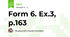 Form 6. Ex.3, p.163