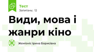 Види, мова і жанри кіно