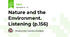 Nature and the Environment. Listening (p.156)