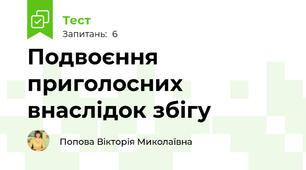 Подвоєння приголосних внаслідок збігу