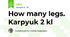 How many legs. Karpyuk 2 kl