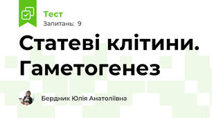 Статеві клітини. Гаметогенез